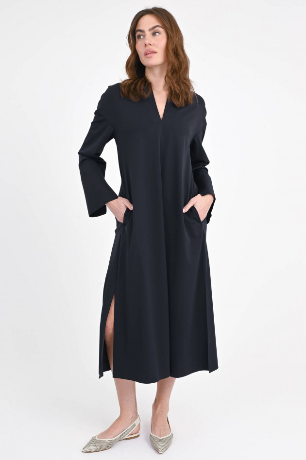 Max Mara MM Kleid REPACE mit Tunika-Ausschnitt in Schwarz