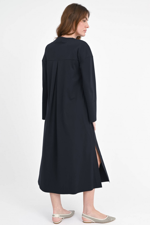 Max Mara MM Kleid REPACE mit Tunika-Ausschnitt in Schwarz