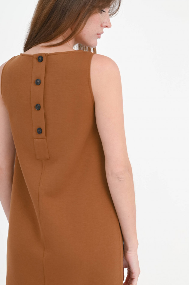 Max Mara MM Midi-Kleid ALBIO in O-Shape in Tabak