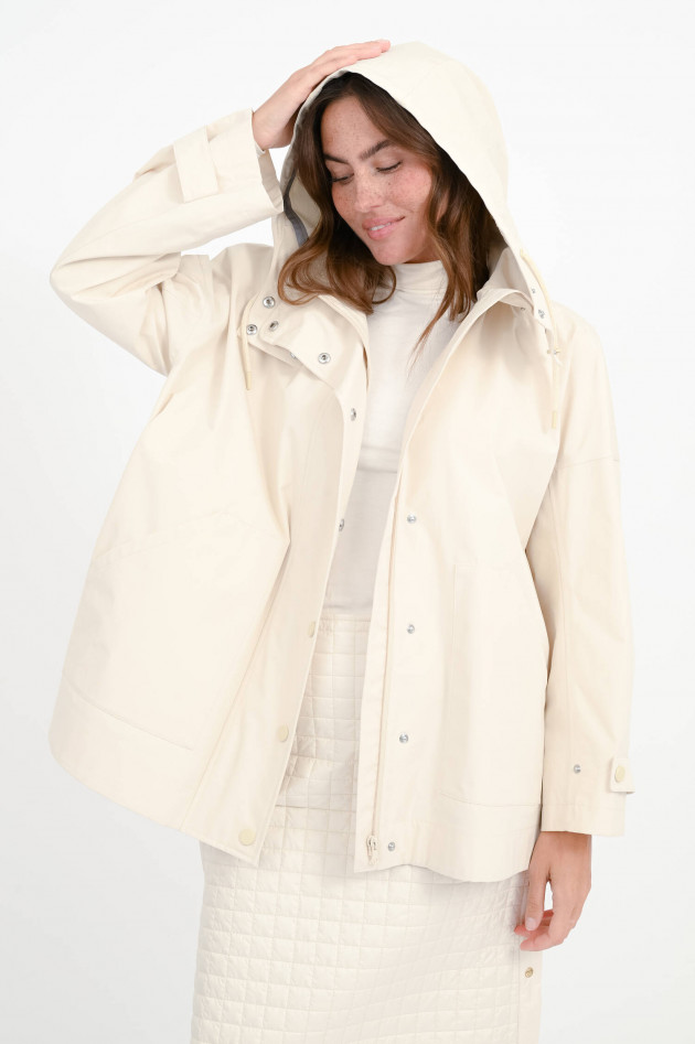 Max Mara MM Regenjacke LABBRO in Elfenbein