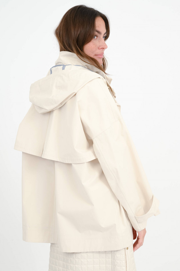 Max Mara MM Regenjacke LABBRO in Elfenbein