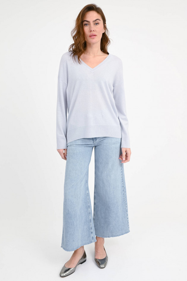 Max Mara MM Woll-Cashmere Pullover NARVEL in Himmelblau