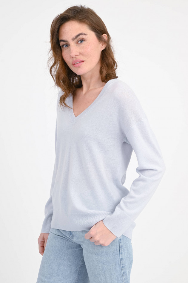 Max Mara MM Woll-Cashmere Pullover NARVEL in Himmelblau