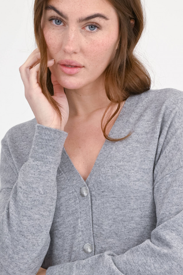 Max Mara MM Strickjacke MAGDA in Hellgrau