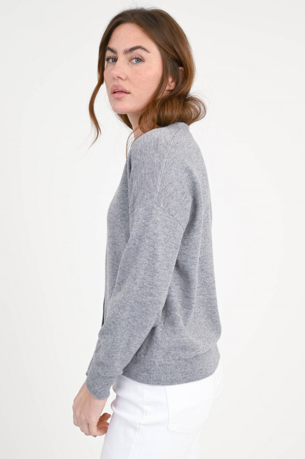 Max Mara MM Strickjacke MAGDA in Hellgrau