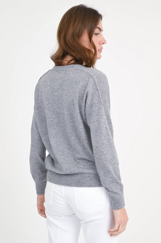 Max Mara MM Strickjacke MAGDA in Hellgrau