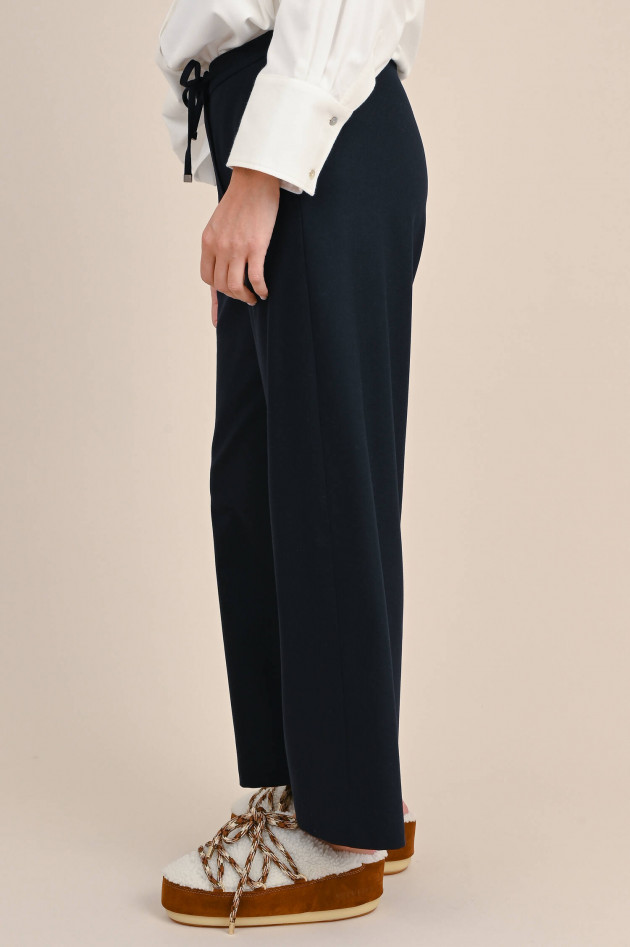 Max Mara-S Hose FLORIA aus Wolle in Midnight