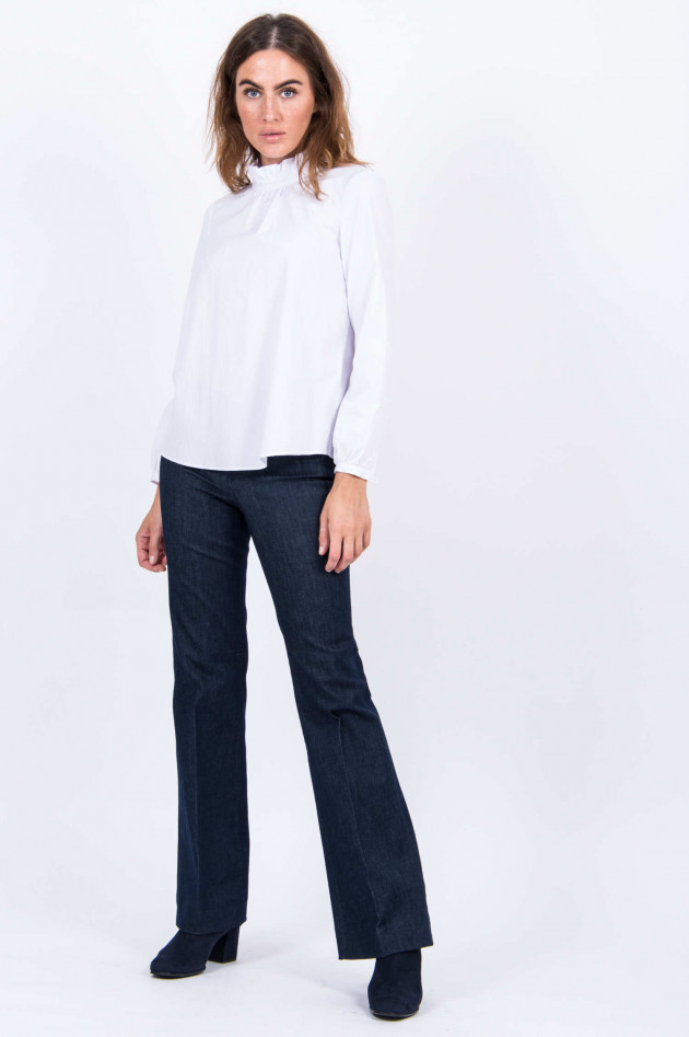 Max Mara-S Jeans BALTA mit Gürtel in Dunkelblau