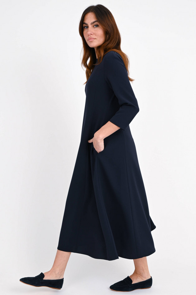 Max Mara-S A-Linien-Kleid FRUTTO in Dunkelblau