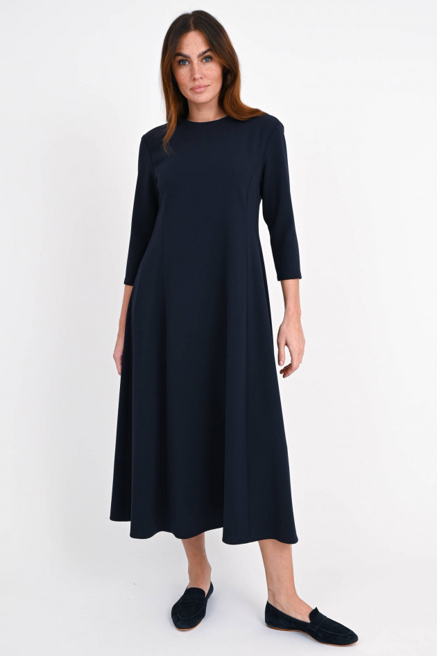 Max Mara-S A-Linien-Kleid FRUTTO in Dunkelblau