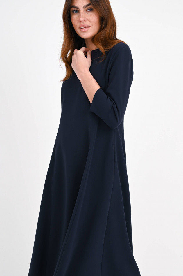 Max Mara-S A-Linien-Kleid FRUTTO in Dunkelblau