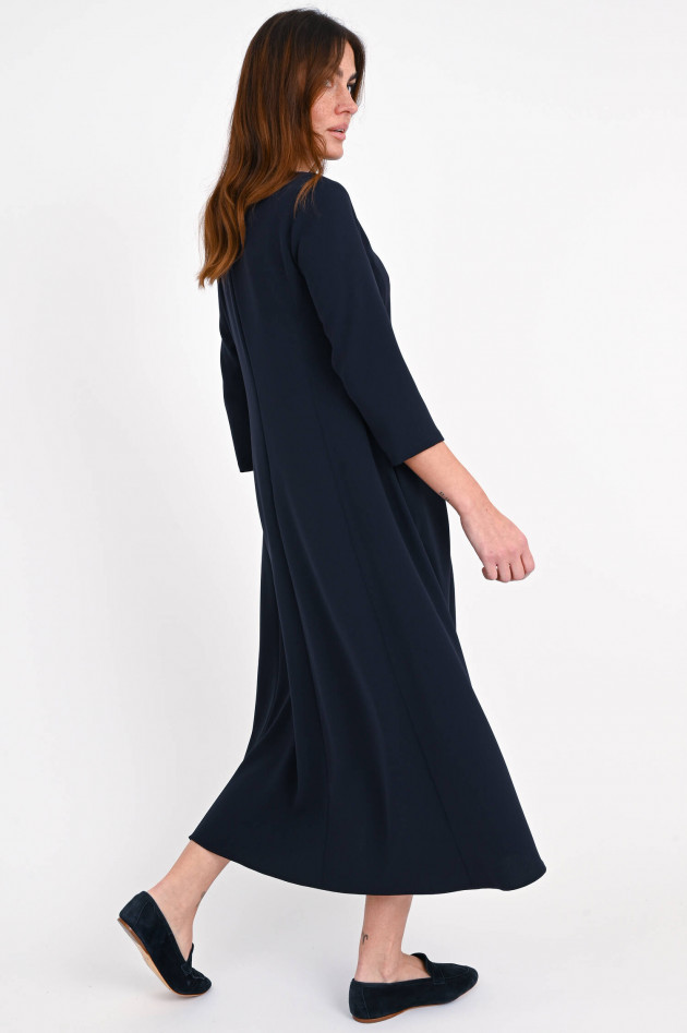 Max Mara-S A-Linien-Kleid FRUTTO in Dunkelblau