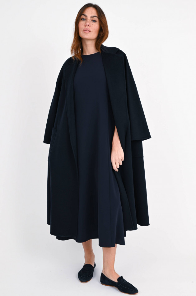 Max Mara-S A-Linien-Kleid FRUTTO in Dunkelblau