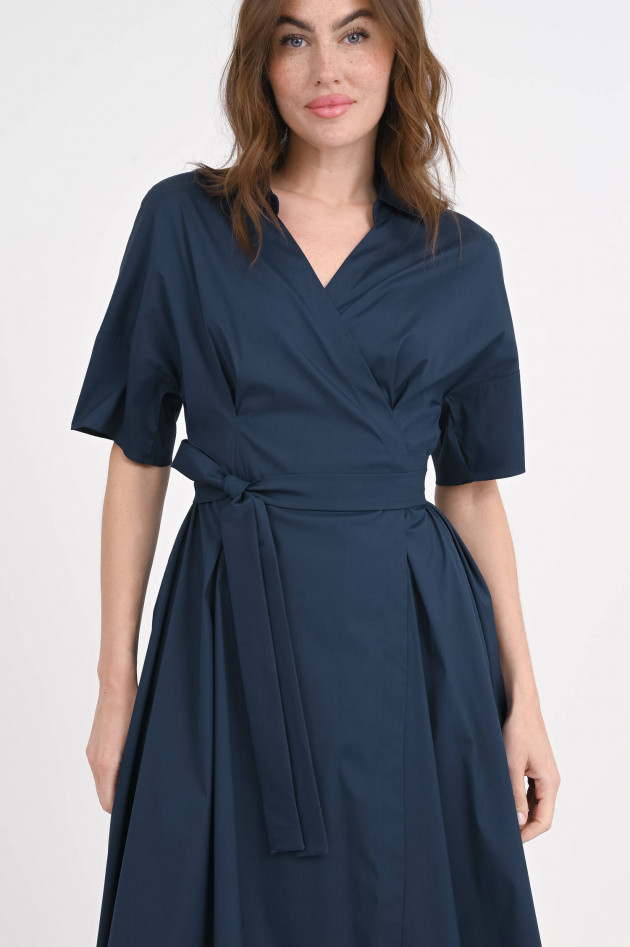 Max Mara-S Wickelkleid SARAH in Dunkelblau