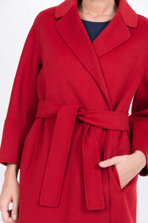 Max Mara-S Wollmantel in Rot