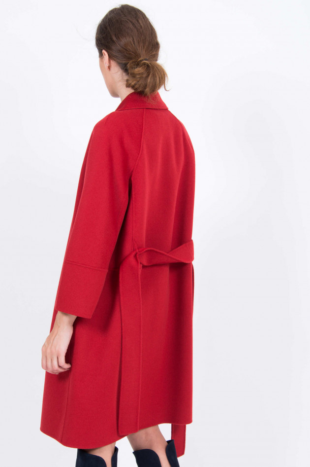 Max Mara-S Wollmantel in Rot