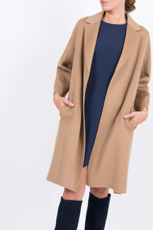 Max Mara-S Wollmantel in Camel