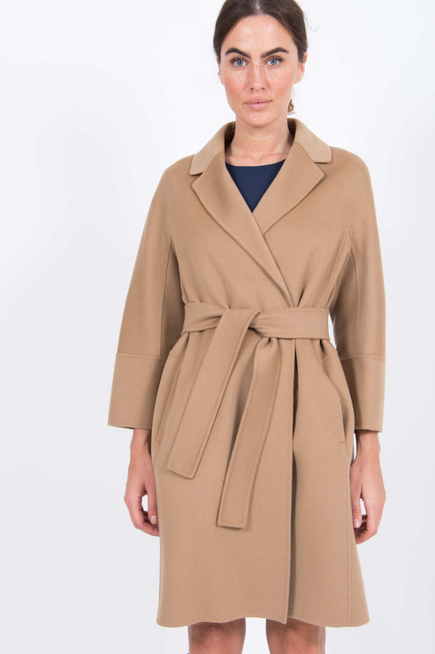 Max Mara-S Wollmantel in Camel