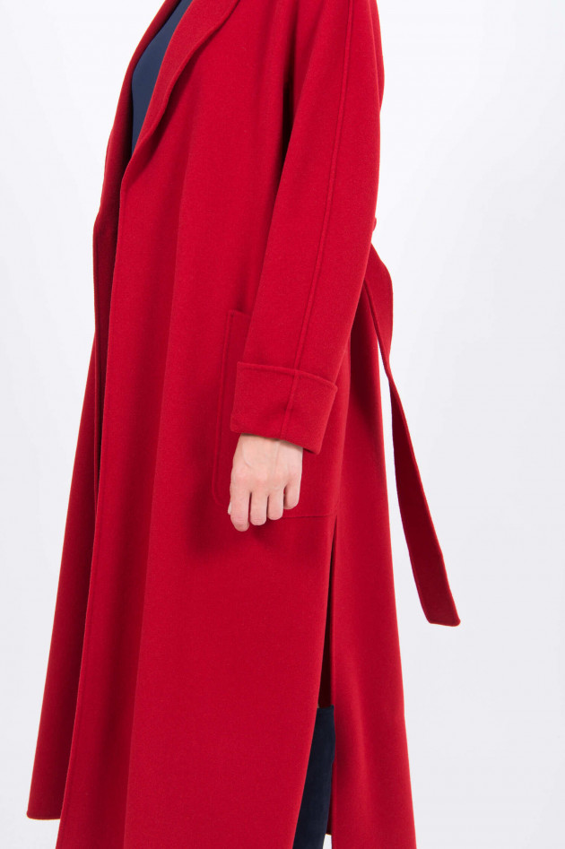 Max Mara-S Wollmantel in Rot