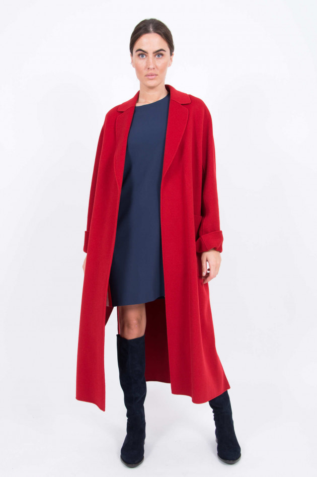 Max Mara-S Wollmantel in Rot