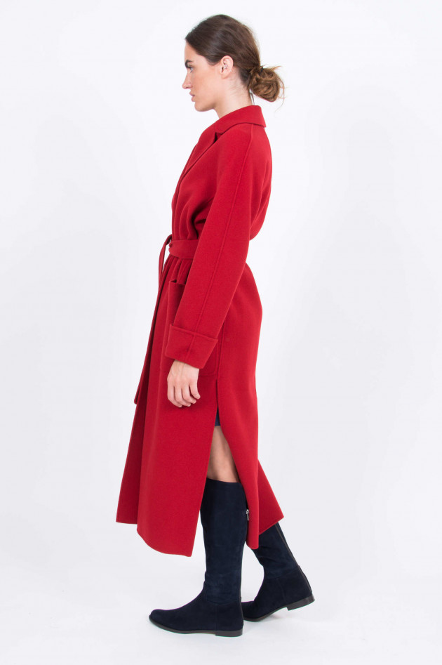 Max Mara-S Wollmantel in Rot