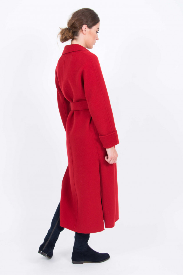 Max Mara-S Wollmantel in Rot