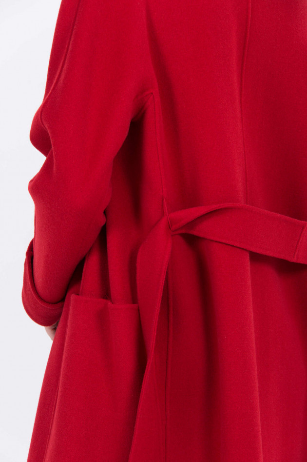 Max Mara-S Wollmantel in Rot