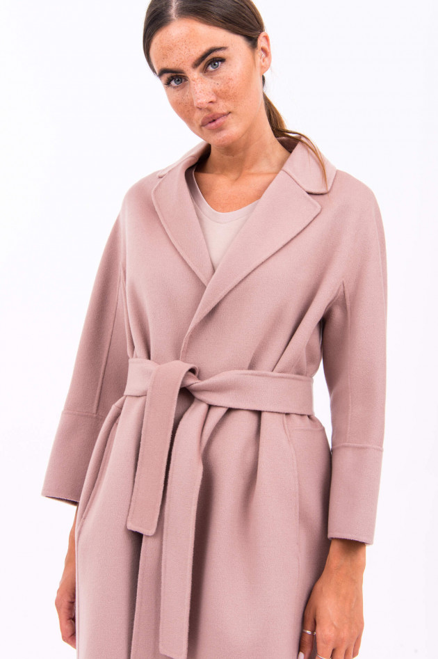 Max Mara-S Kurzmantel ARONA in Rosé