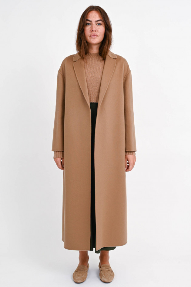 Max Mara-S Maxi-Wollmantel VIRGIL in Camel