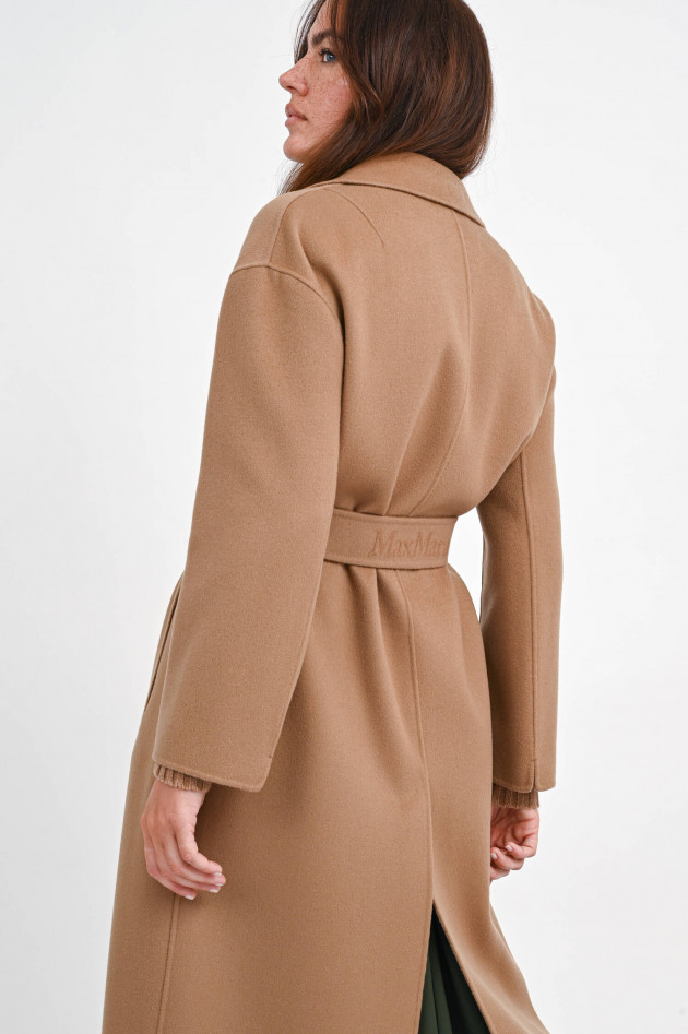 Max Mara-S Maxi-Wollmantel VIRGIL in Camel