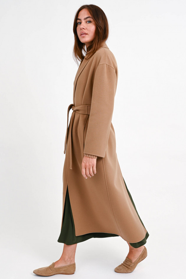 Max Mara-S Maxi-Wollmantel VIRGIL in Camel