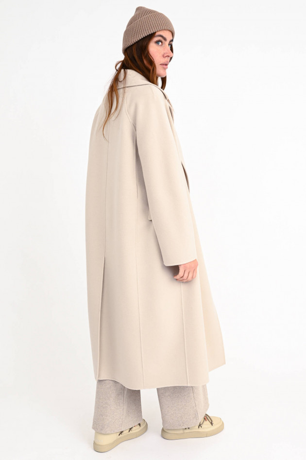 Max Mara-S Midi-Mantel ZENITH in Hellbeige