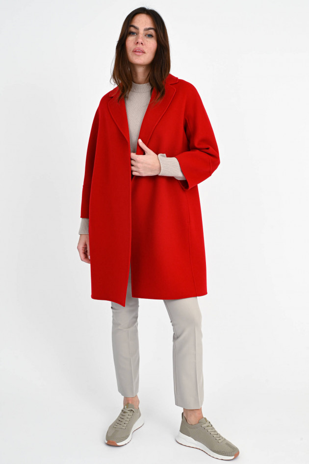 Max Mara-S Bindemantel ARONA in Rot