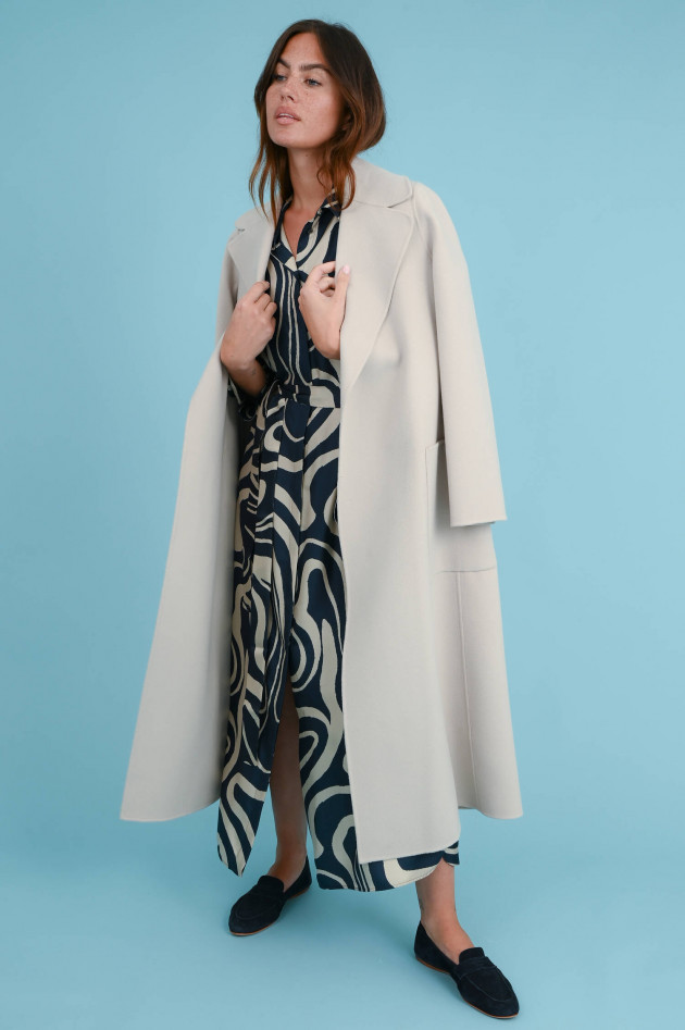 Max Mara-S Wollmantel PAOLORE in Ecru