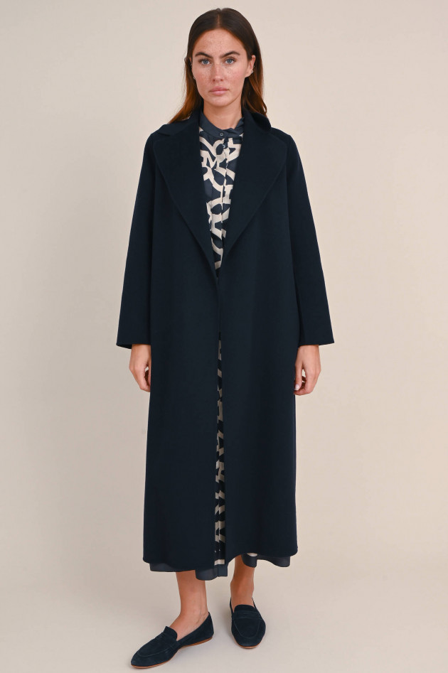 Max Mara-S Maxi Wollmantel POLDO in Midnight