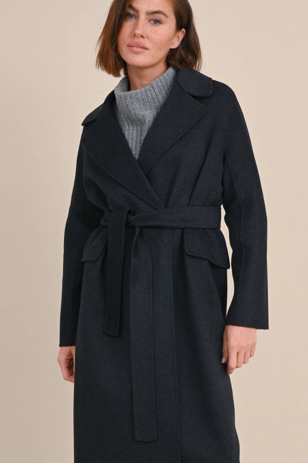 Max Mara-S Wollmantel ZENITH in Anthrazit