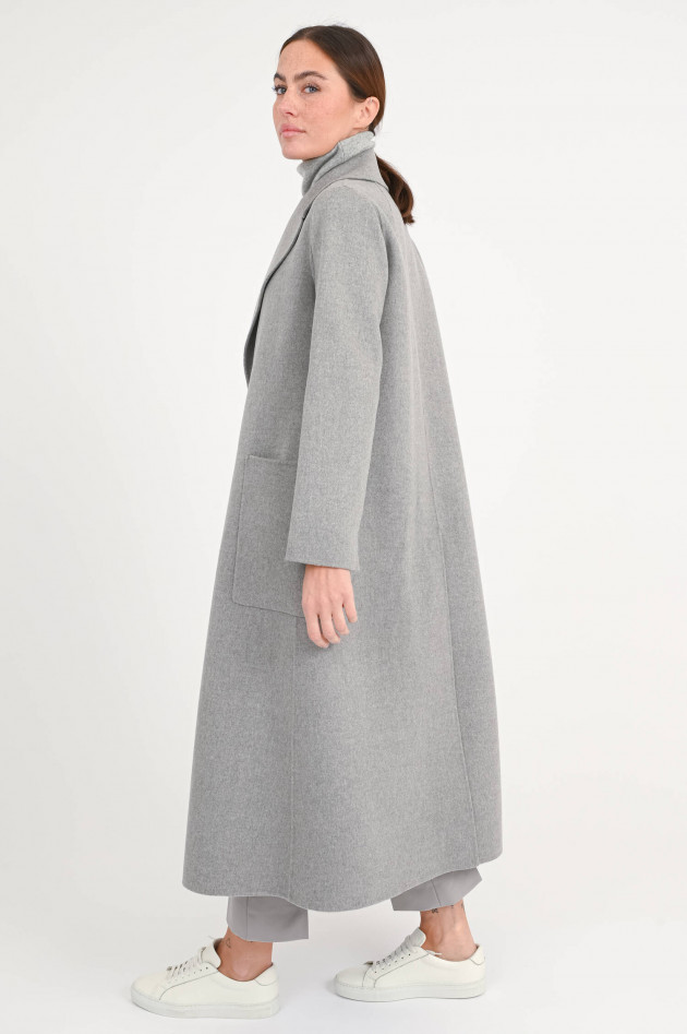 Max Mara-S Maxi-Wollmantel PAOLORE in Grau