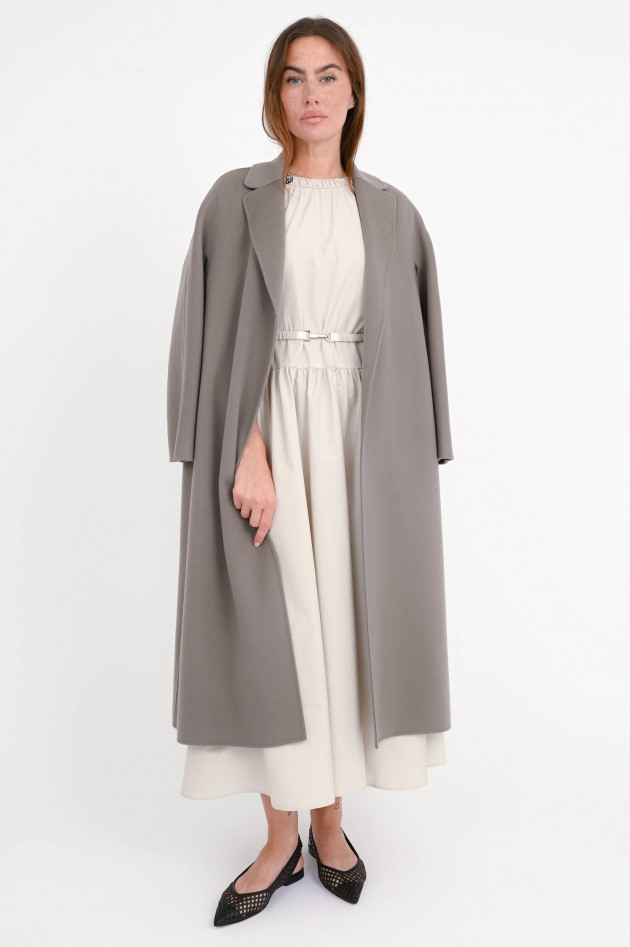 Max Mara-S Mantel ESTURIA in Mittelgrau
