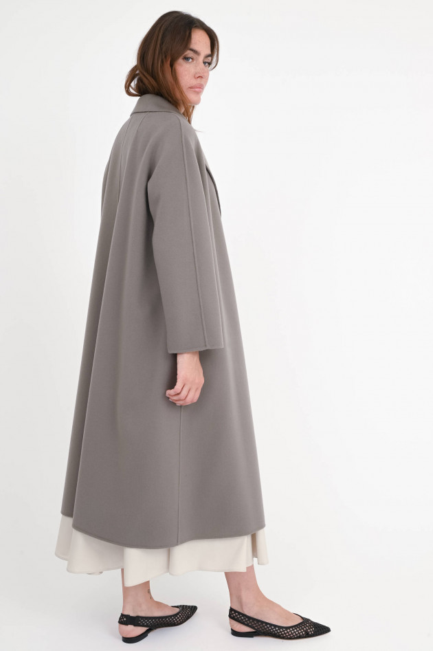 Max Mara-S Mantel ESTURIA in Mittelgrau