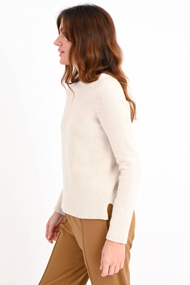 Max Mara-S Strickpullover GEORG aus Cashmere-Mix in Natur