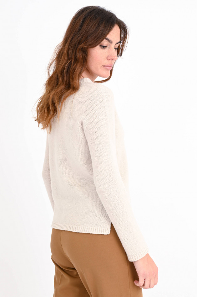 Max Mara-S Strickpullover GEORG aus Cashmere-Mix in Natur
