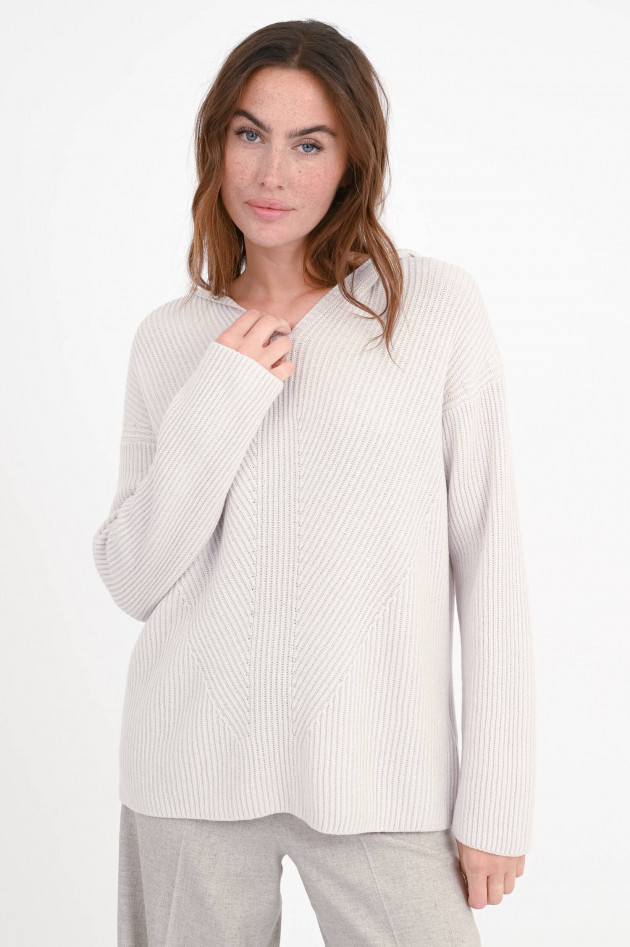 Max Mara-S Woll-Pullover FALCONE in Hellbeige