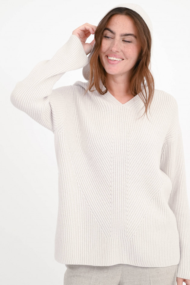 Max Mara-S Woll-Pullover FALCONE in Hellbeige