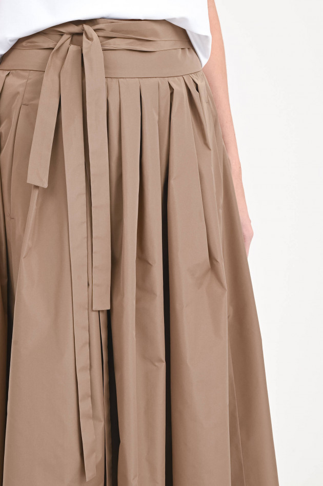 Max Mara-S Faltenrock GEA in Kupfer