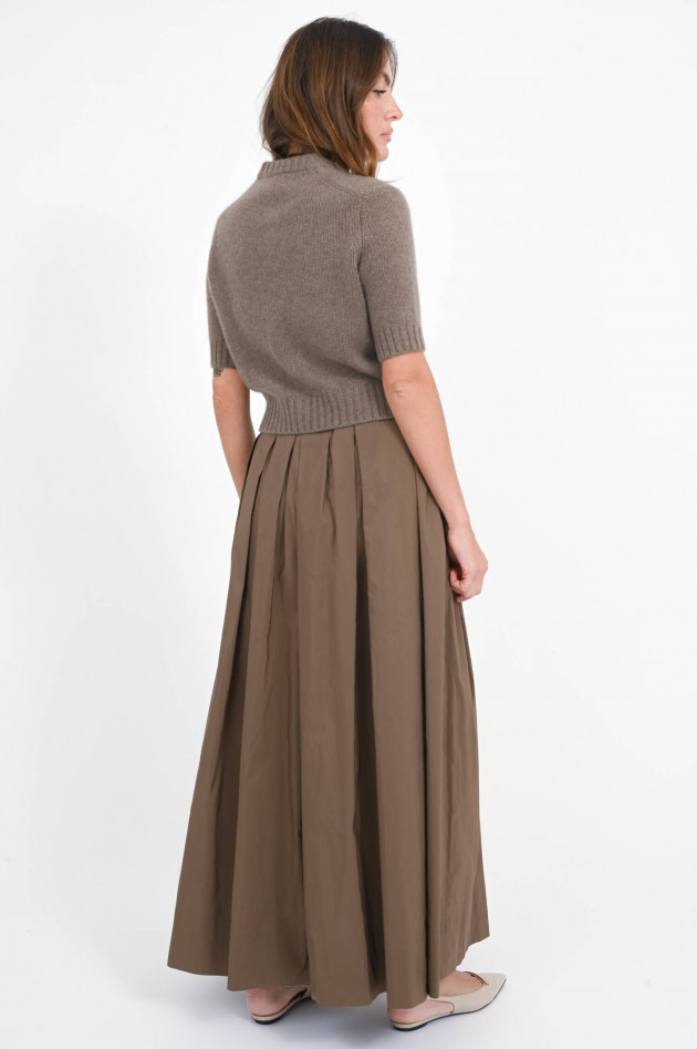 Max Mara-S Midi-Rock ALOE in Camel
