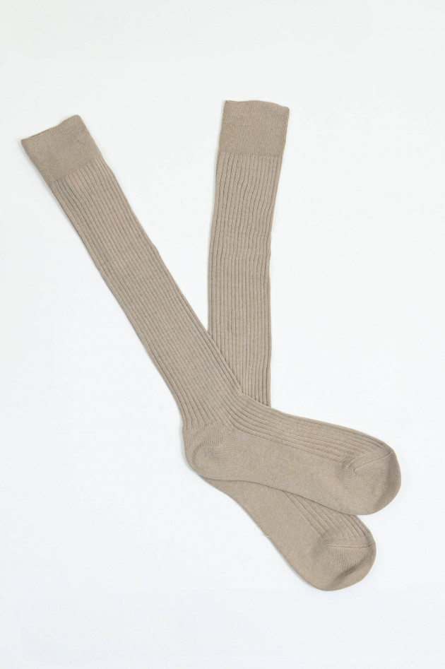 Max Mara-S Kniestrümpfe BINO in Stone