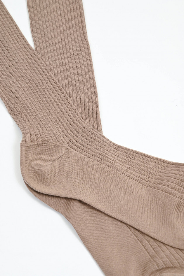 Max Mara-S Kniestrümpfe BINO in Honigfarben