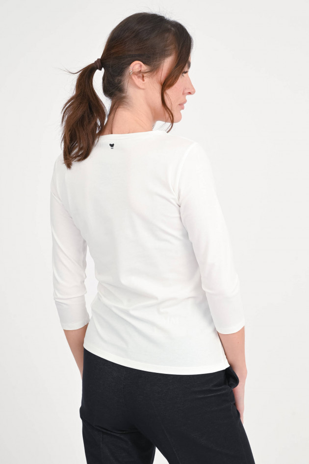 Max Mara-S T-Shirt MULTIA in Weiß