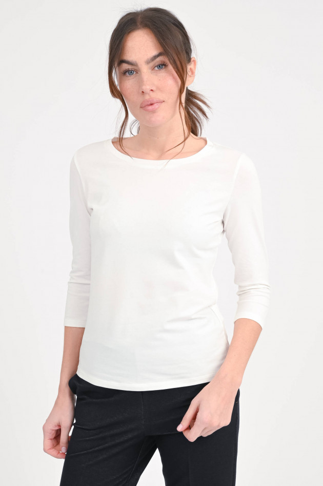 Max Mara-S T-Shirt MULTIA in Weiß