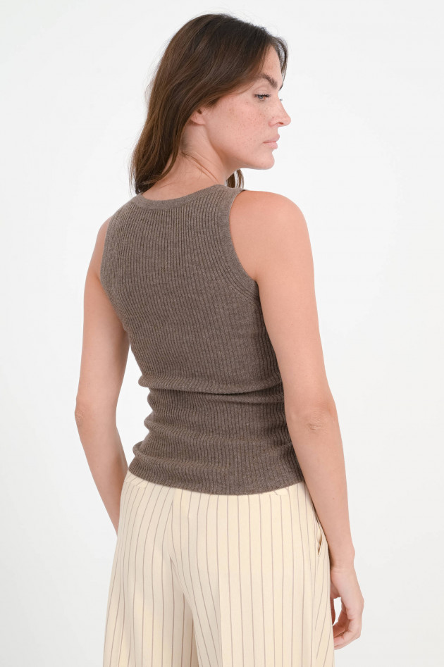 Max Mara-S Woll-Cashmere-Top CIPRO in Haselnuss